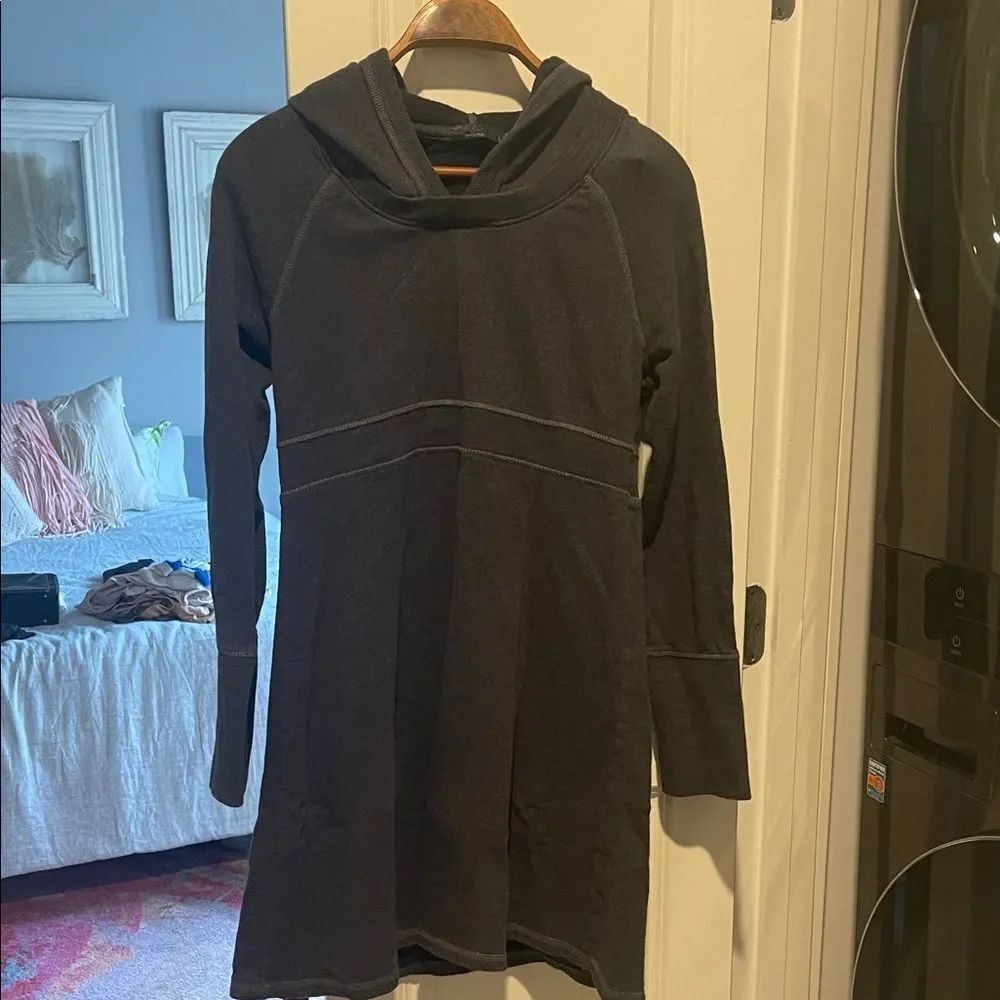 Prana Black Long-Sleeve Dress